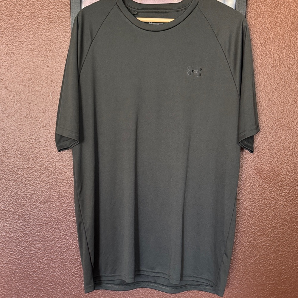 Under Armour Men's Hunter Green HEATGEAR